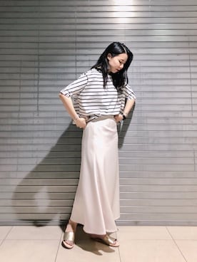 たなかまいさん（レディース・168cm）の春コーディネート