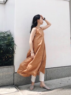 たなかまいさん(レディース・168cm)の夏コーディネート