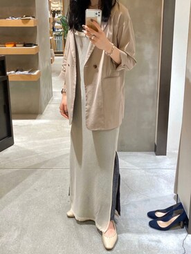 たなかまいさん(レディース・169cm)の春コーディネート