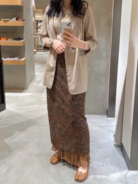 たなかまいさん(レディース・169cm)の春コーディネート