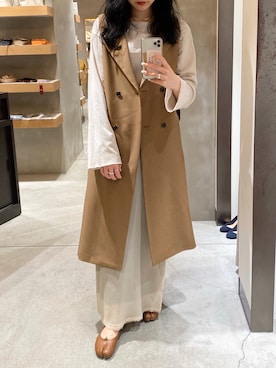 たなかまいさん（レディース・169cm）の春コーディネート