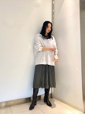 たなかまいさん(レディース・169cm)の冬コーディネート