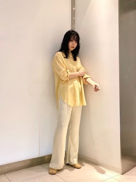 たなかまいさん（レディース・169cm）の春コーディネート