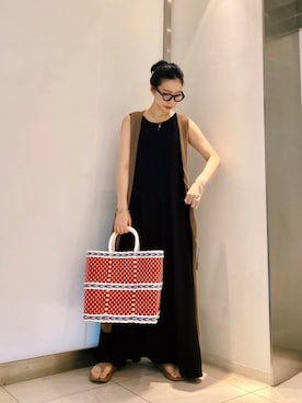 たなかまいさん（レディース・169cm）の夏コーディネート