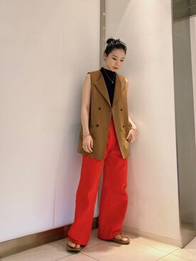 たなかまいさん(レディース・169cm)の夏コーディネート