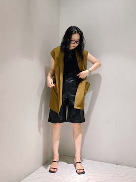 たなかまいさん（レディース・169cm）の夏コーディネート