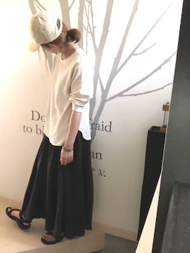 KUUTAさん（レディース・159cm）の春コーディネート