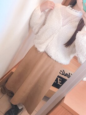 「ロングヘア」｜「アイテム（その他シューズ）」を使った、なめこさん（レディース・150cm）の秋コーディネート