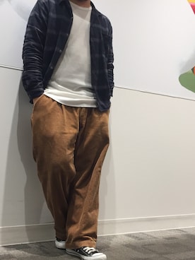 コンファーム・イルズ 長久手さん（メンズ・175cm）の秋コーディネート