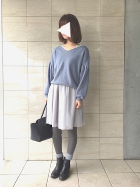 mi_aiさん（レディース・157cm）の冬コーディネート