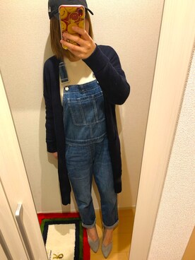 GAP(ギャップ)の「リラックスデニム サロペット(サロペット