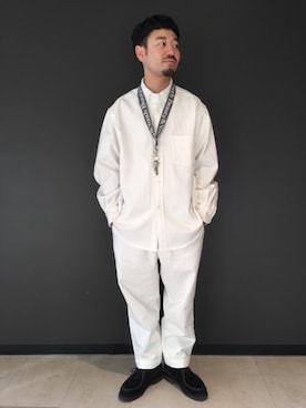 「BEAUTY&YOUTH UNITED ARROWS（ビューティーアンドユースユナイテッドアローズ）のアイテム（財布/小物）」を使った、近藤 健太さん（メンズ・165cm）の春コーディネート