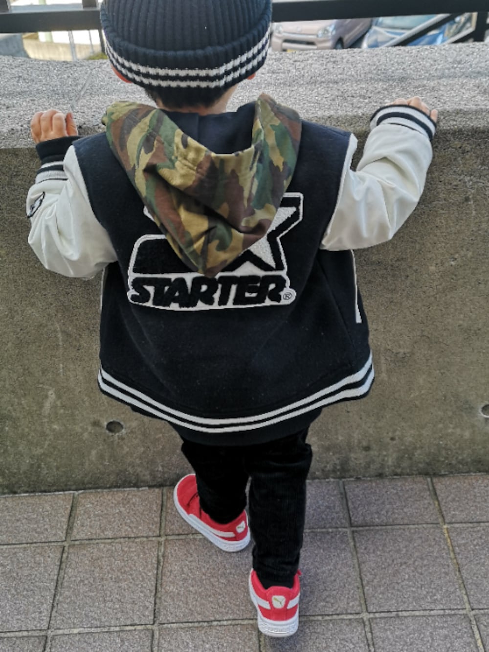 XLARGE KIDS STARTER コラボ スタジャン アウター