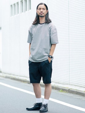 Tomoyoshi Tsuchiyaさん(メンズ・175cm)の夏コーディネート