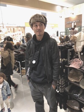 「CAT'S PAW（キャッツポウ）のアイテム」を使った、りゅうさん（メンズ・185cm）の秋コーディネート