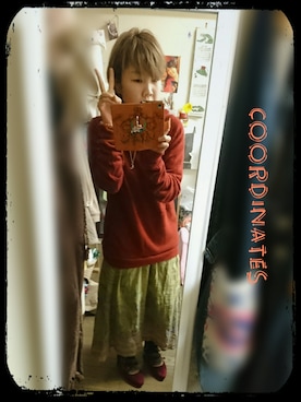 「and it_」｜「アイテム（その他）」を使った、ひをまる 。さん（レディース・159cm）の冬コーディネート