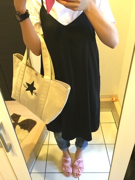 YuimarLさん（レディース・163cm）の夏コーディネート