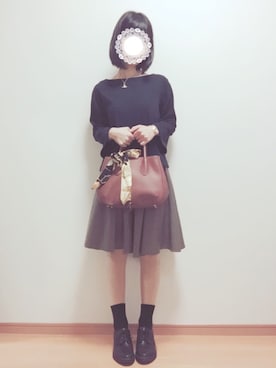 machikaさん（レディース・157cm）の冬コーディネート