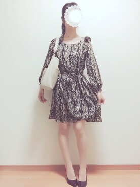 「MINIMUM（ミニマム）のアイテム（バッグ）」を使った、machikaさん（レディース・157cm）の春コーディネート