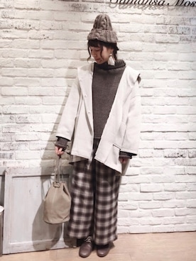 いっしき🐻さん（レディース・163cm）の秋コーディネート