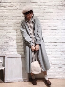 いっしき🐻さん（レディース・163cm）の秋コーディネート