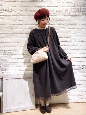 いっしき🐻さん（レディース・163cm）の冬コーディネート