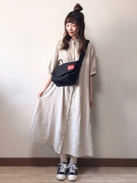 いっしき🐻さん（レディース・163cm）の春コーディネート