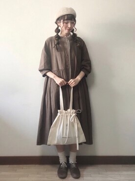 いっしき🐻さん（レディース・163cm）の春コーディネート