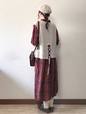 いっしき🐻さん（レディース・163cm）の春コーディネート