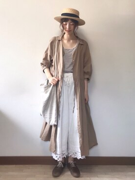 いっしき🐻さん（レディース・163cm）の春コーディネート