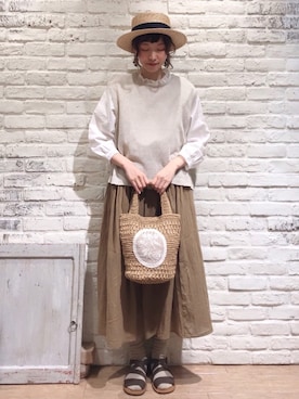 いっしき🐻さん（レディース・163cm）の春コーディネート