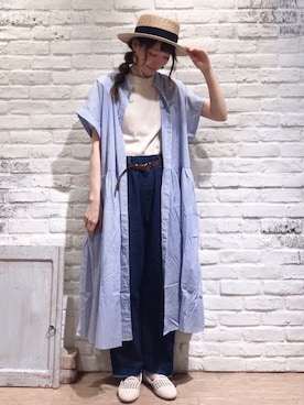 いっしき🐻さん（レディース・163cm）の夏コーディネート