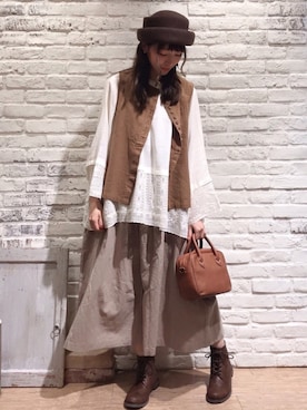 いっしき🐻さん（レディース・163cm）の秋コーディネート