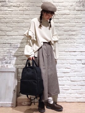 いっしき🐻さん（レディース・163cm）の秋コーディネート