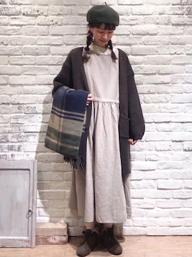 いっしき🐻さん（レディース・163cm）の秋コーディネート