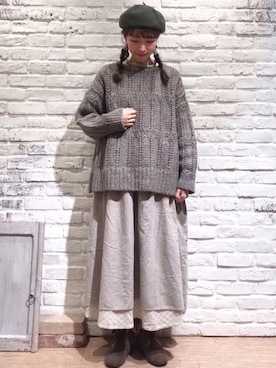 いっしき🐻さん（レディース・163cm）の秋コーディネート