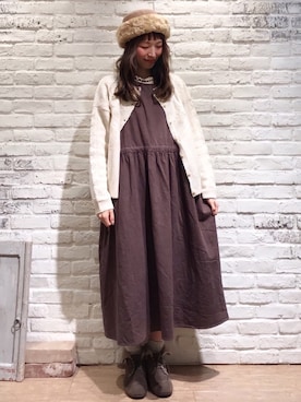 いっしき🐻さん（レディース・163cm）の秋コーディネート