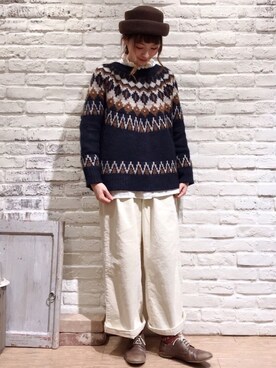 いっしき🐻さん（レディース・163cm）の秋コーディネート