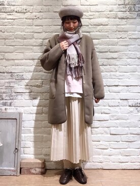 いっしき🐻さん（レディース・163cm）の冬コーディネート