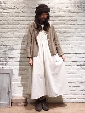 いっしき🐻さん（レディース・163cm）の冬コーディネート