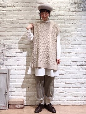 いっしき🐻さん（レディース・163cm）の冬コーディネート