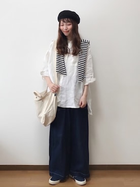 いっしき🐻さん（レディース・163cm）の春コーディネート