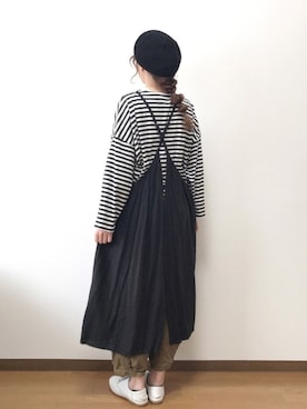 いっしき🐻さん（レディース・163cm）の春コーディネート