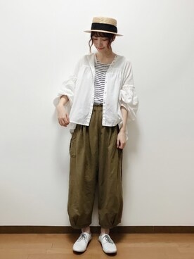 いっしき🐻さん（レディース・163cm）の春コーディネート