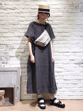 いっしき🐻さん（レディース・163cm）の夏コーディネート
