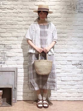 いっしき🐻さん（レディース・163cm）の夏コーディネート