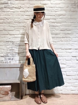 いっしき🐻さん（レディース・163cm）の夏コーディネート