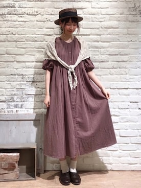 「COOLなこのコが仲間入り」｜「アイテム（スリッポン）」を使った、いっしき🐻さん（レディース・163cm）の夏コーディネート