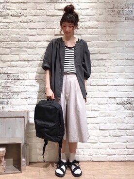 いっしき🐻さん（レディース・163cm）の夏コーディネート