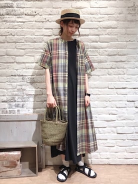 いっしき🐻さん（レディース・163cm）の夏コーディネート